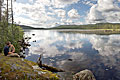 Postkarte Schwedischer Nationalpark Björnlandet
